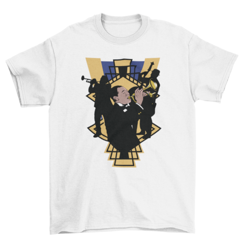 Jazz Band, Saxophone Shirt, Musician, Jazz Music Lover Gift t-shirt