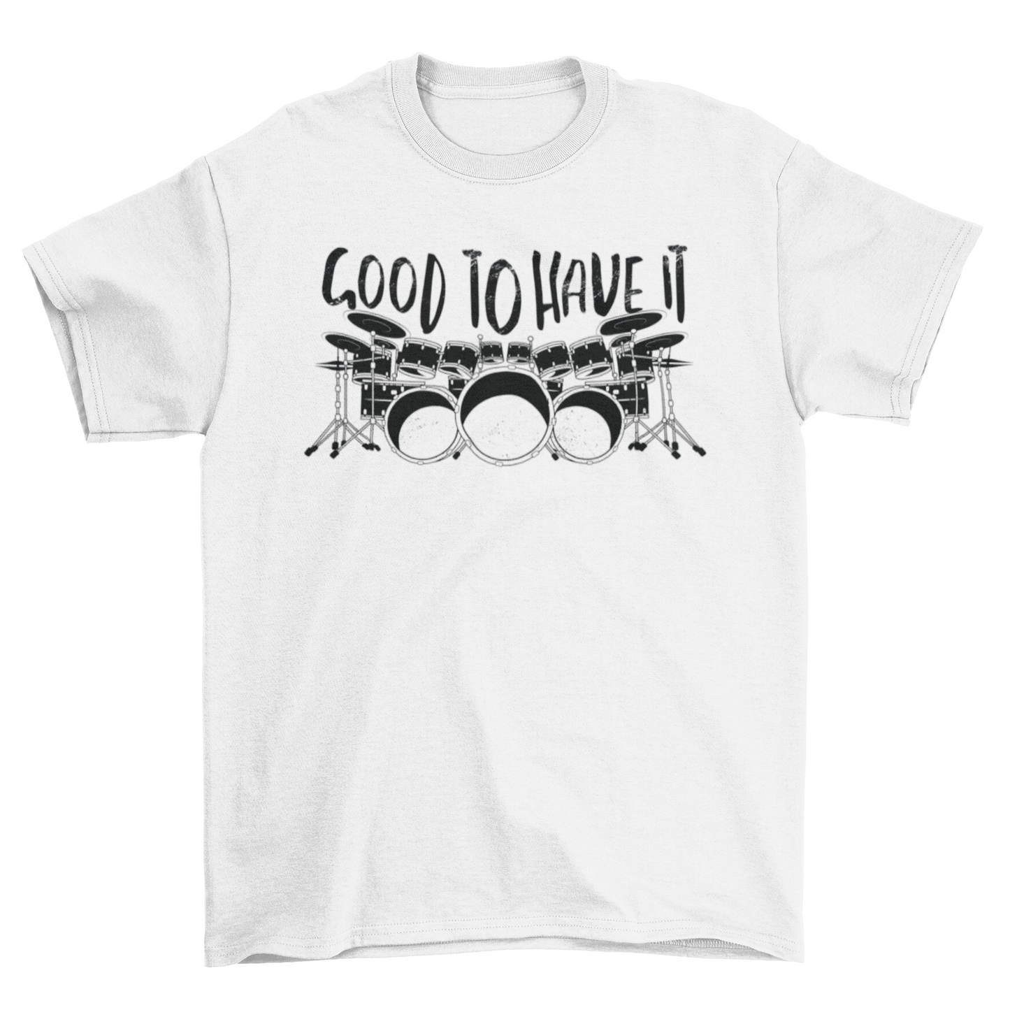 Drum set t-shirt