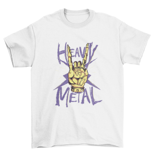 Heavy metal t-shirt