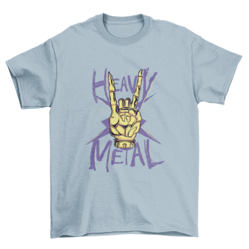 Heavy metal t-shirt