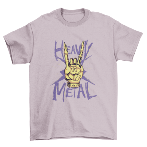 Heavy metal t-shirt