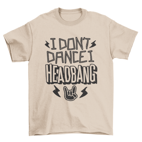 I headbang t-shirt