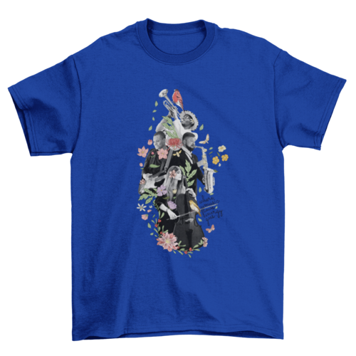 Beautiful Music Musical Musicians Instrument floral elements