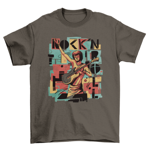 Incredible Rock And Roll Music Musician Guitar Genre abstract