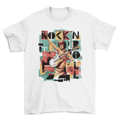 Incredible Rock And Roll Music Musician Guitar Genre abstract