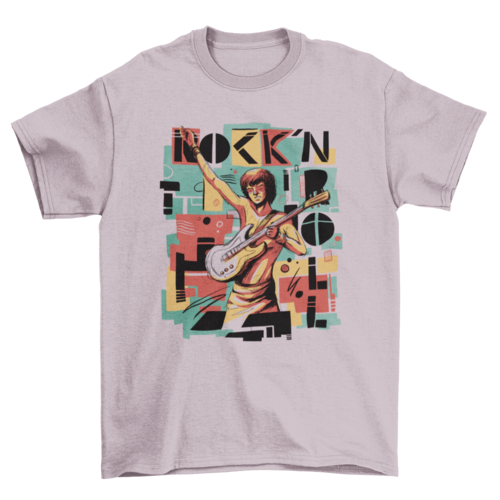 Incredible Rock And Roll Music Musician Guitar Genre abstract