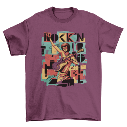 Incredible Rock And Roll Music Musician Guitar Genre abstract