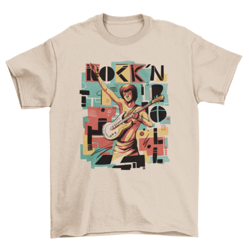 Incredible Rock And Roll Music Musician Guitar Genre abstract