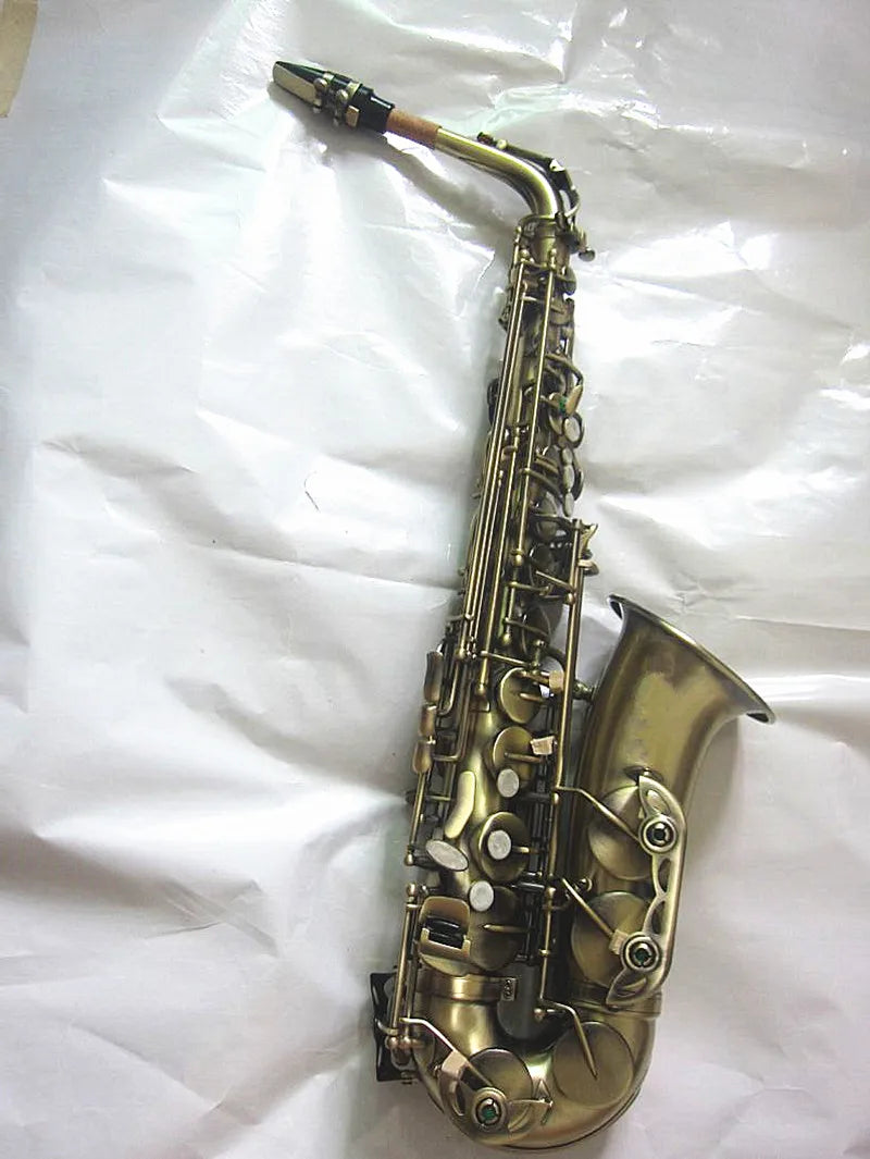 High Quality Alto Saxophone Antique Copper Eb-Flat Alto Sax Retro