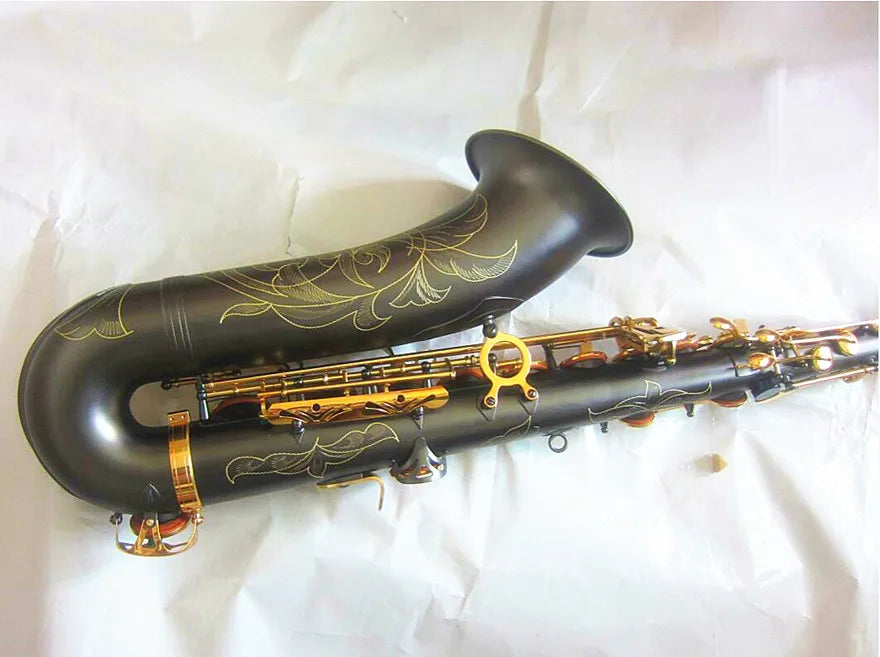 New Arrival Tenor Saxophone Black Matte Sax Tenor Mouthpiece Ligature