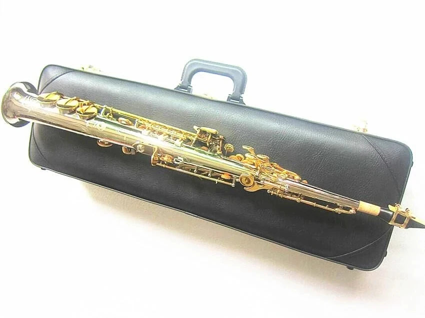 Brand new high quality Soprano Saxophone W037 Nickel silver High