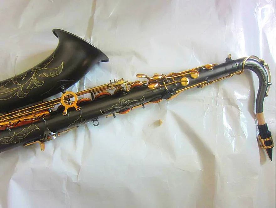 New Arrival Tenor Saxophone Black Matte Sax Tenor Mouthpiece Ligature