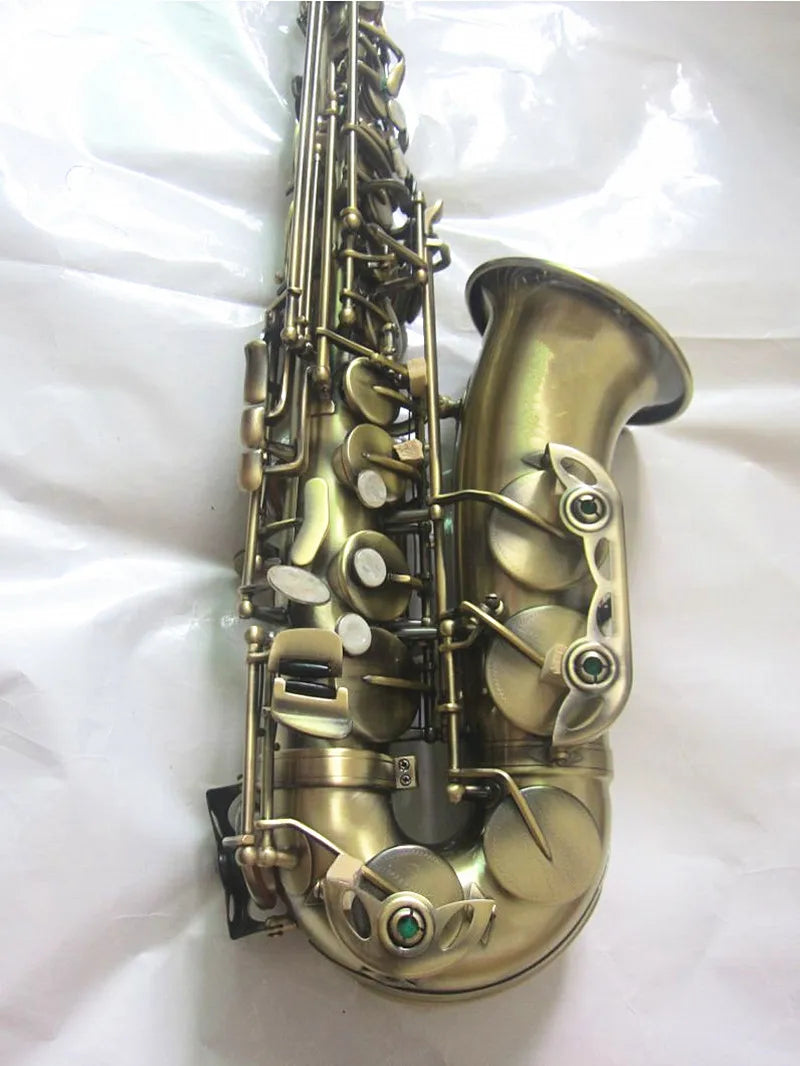 High Quality Alto Saxophone Antique Copper Eb-Flat Alto Sax Retro