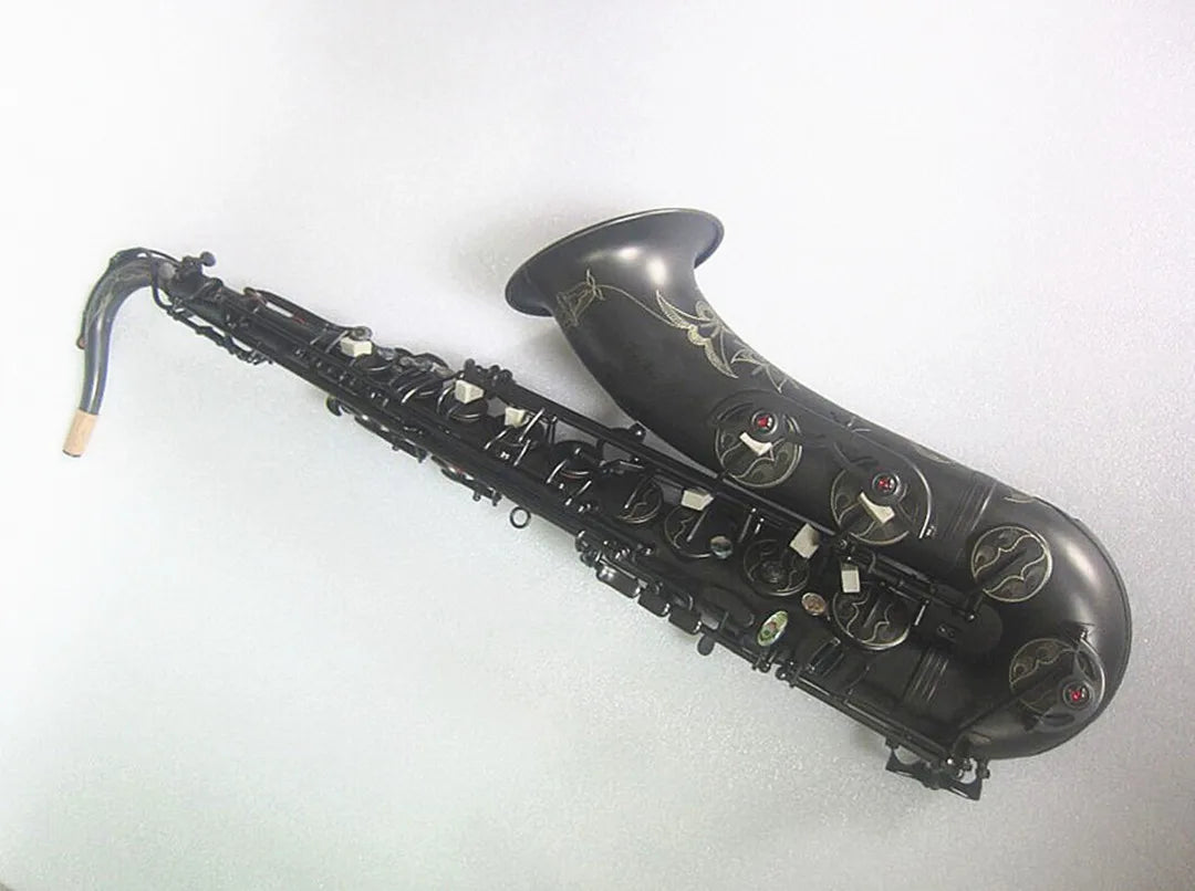 Tenor saxophone High-quality Matt Black Musical instrument