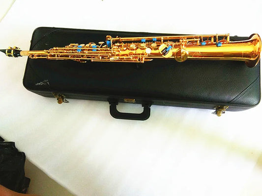 New arrival Straight Professional level Soprano Saxophone  Key Bb