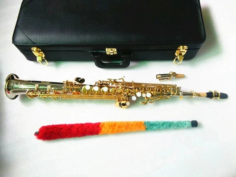 High quality brand new Soprano Saxophone W-037 Nickel Silver Straight