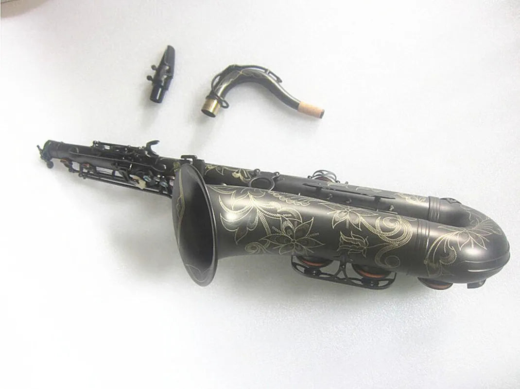 Tenor saxophone High-quality Matt Black Musical instrument