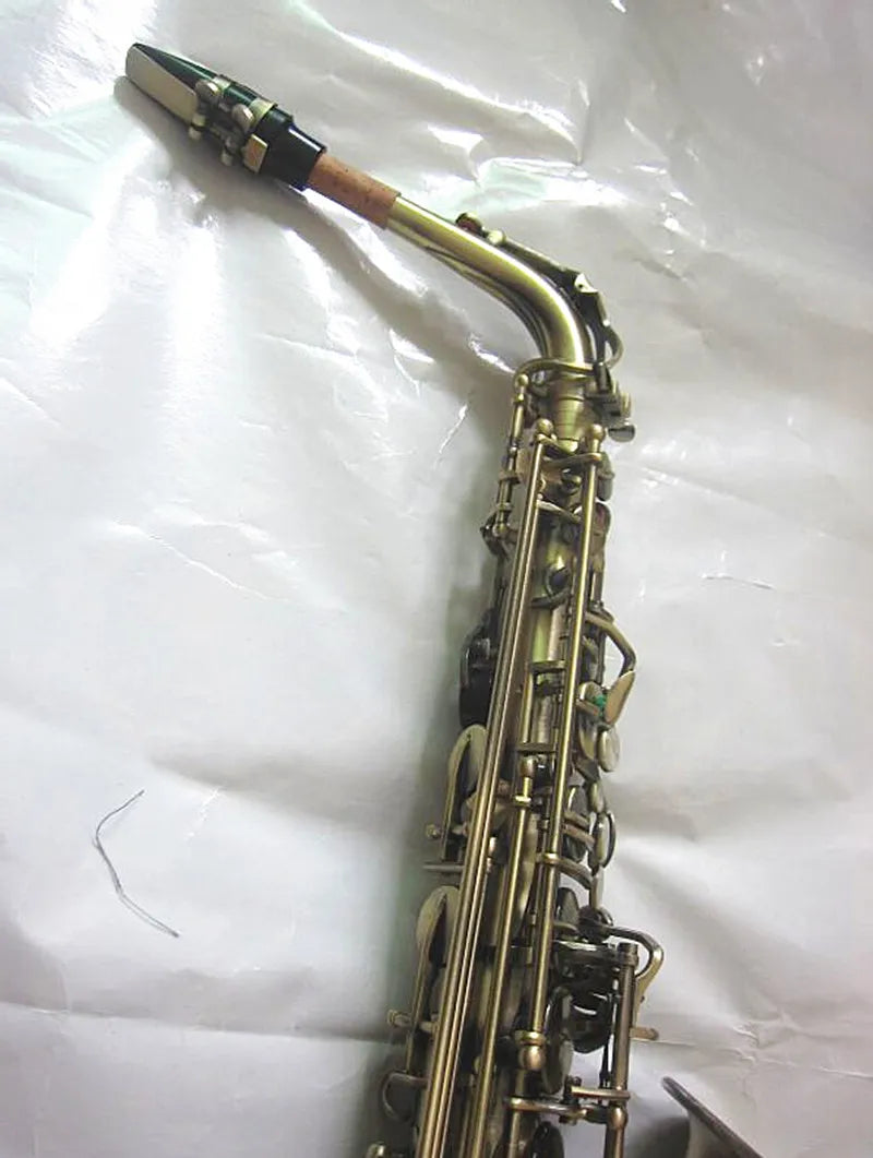 High Quality Alto Saxophone Antique Copper Eb-Flat Alto Sax Retro