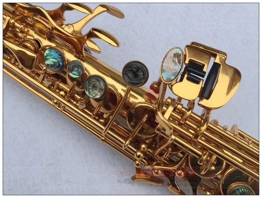 2021 New arrival Straight Professional level Soprano Saxophone Abalone