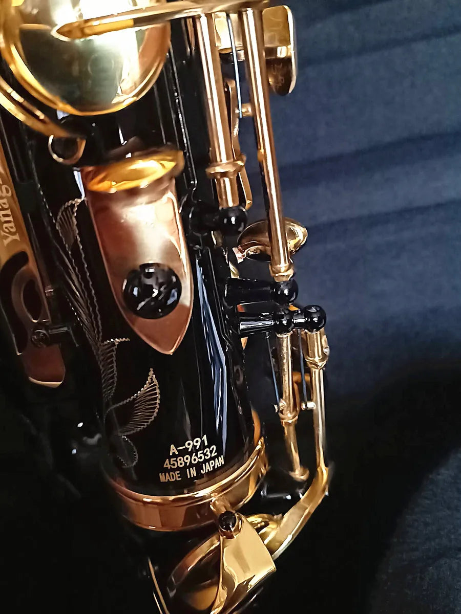 New Arrival Eb Alto Saxophone Brass black Lacquer Music Instrument