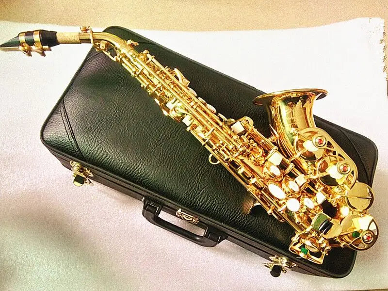 Brand new High quality Curved soprano saxophone Professional playing
