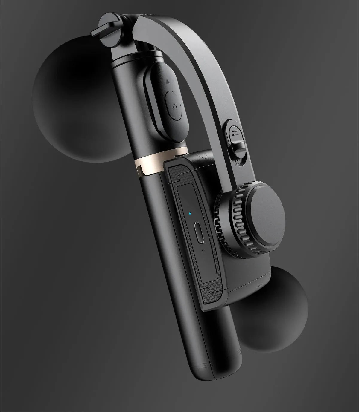 COOL DIER 2023 NEW Phone Gimbal stabilizer Wireless Bluetooth selfie stick tripod Stabilizer holder bracket For Smartphone live