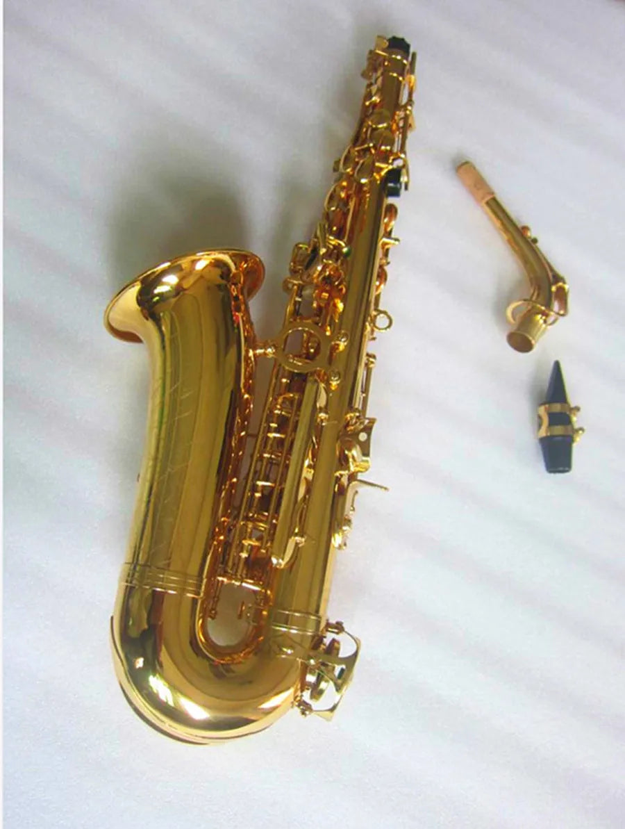 Best Quality Eb Alto Saxophone Golden E Flat professional-Grade Music