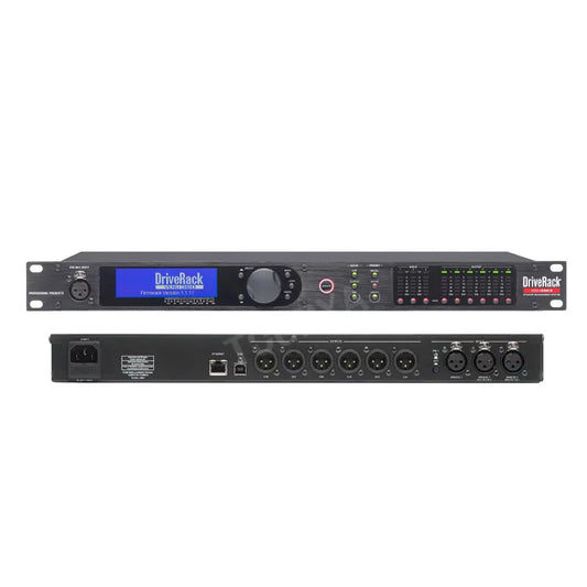 VENU360 3 into 6 out of professional stage shows linear array stereo speakers digital audio processor feedback suppressor freque