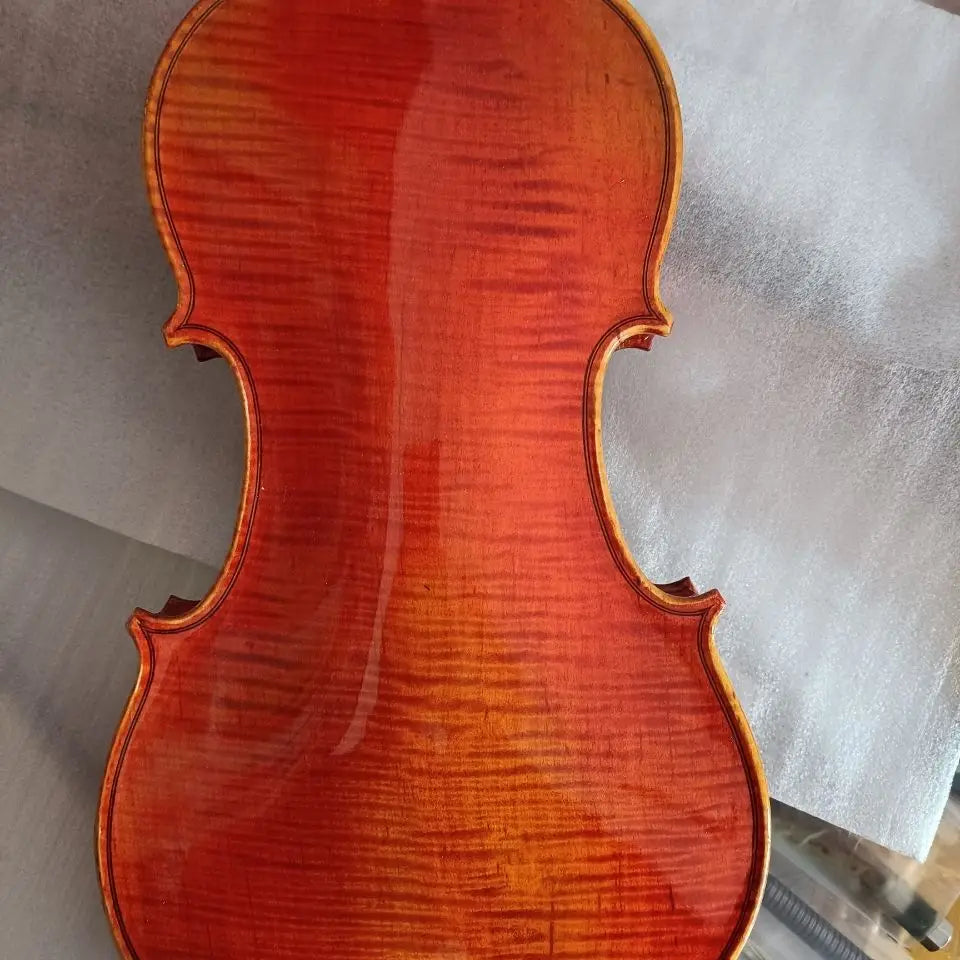 Maple Handmade Professional Violin 4/4 3/4 1/2 1/4 Stradivari Vionlino