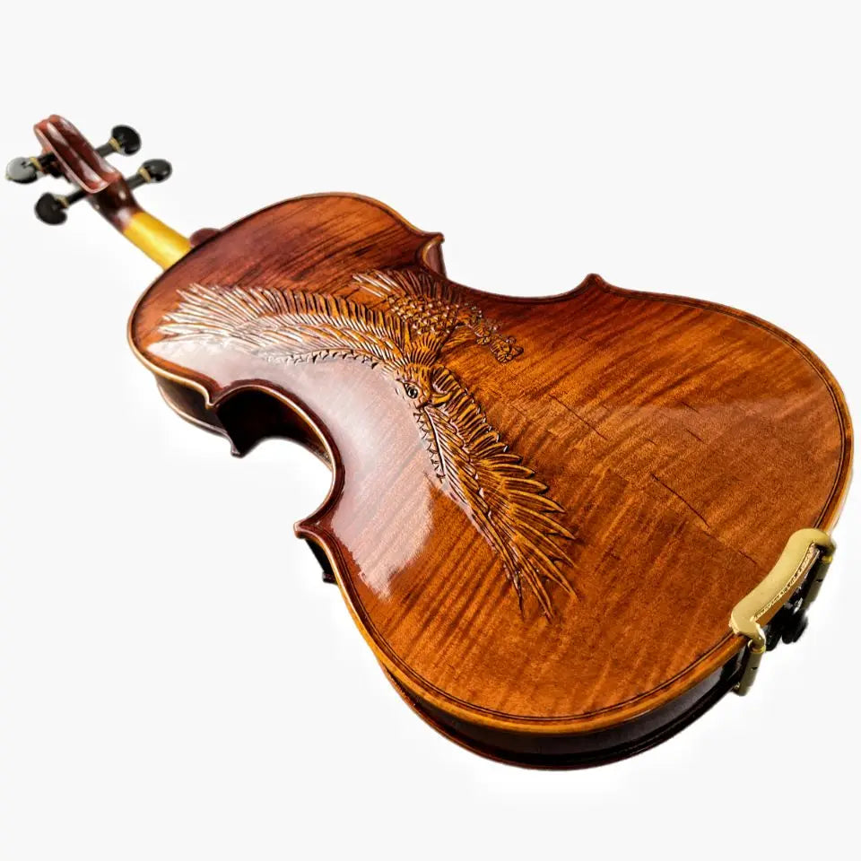 Handmade Professional Violin 4/4 Carving Eagle Performance Dapeng