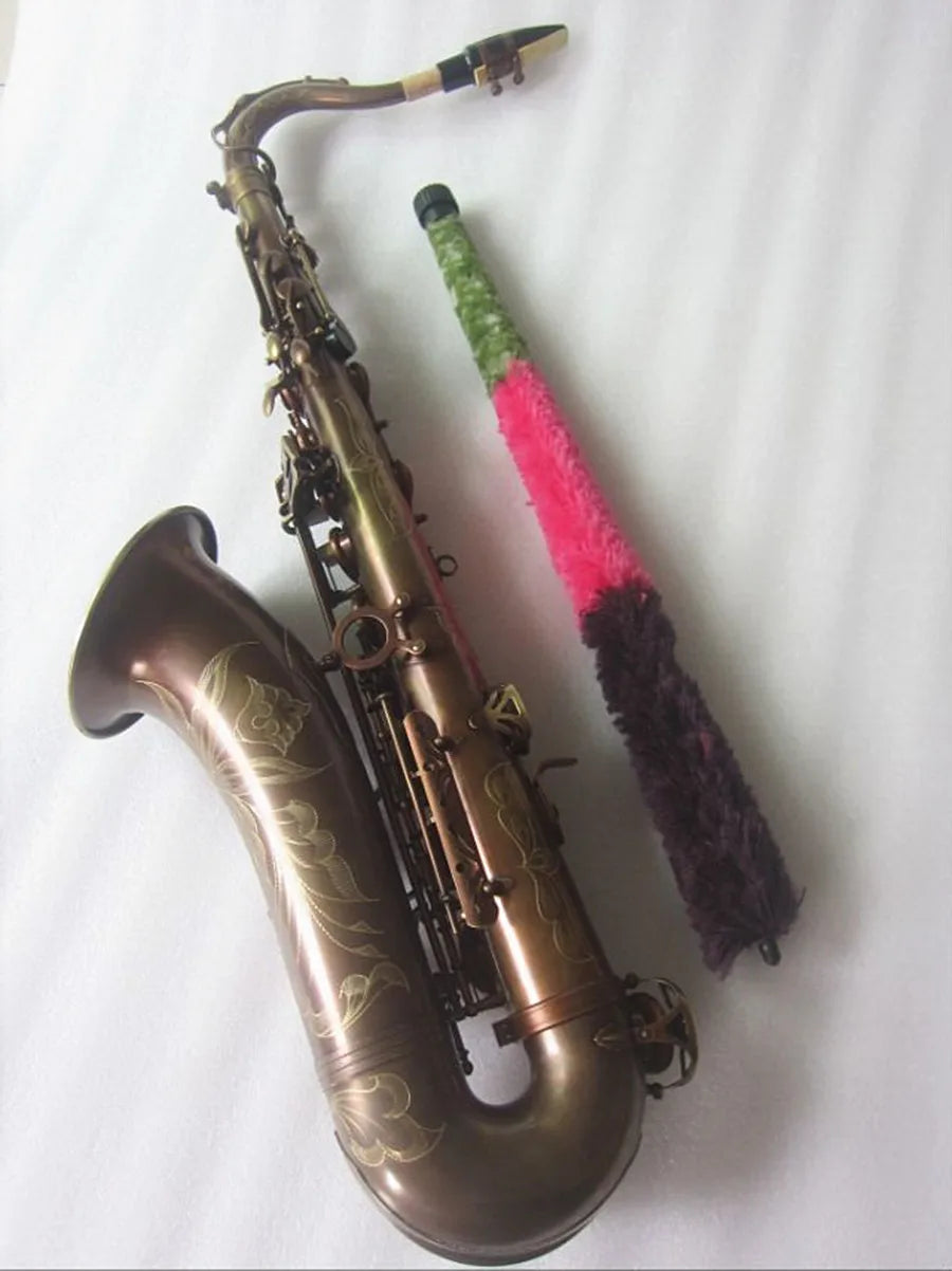 HighQuality Tenor Saxophone Antique copper simulation B Flat Sax