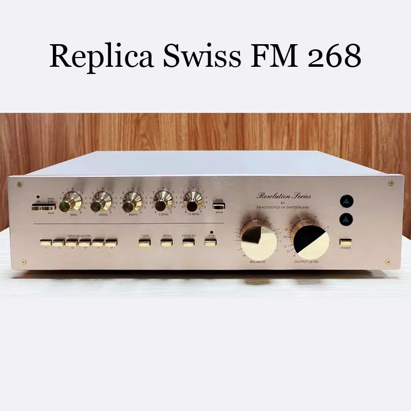 Replica Swiss FM268 Preamp Linearized EQ Balanced HIFI Audio Amplifier 1:1 Replica Original FM268C