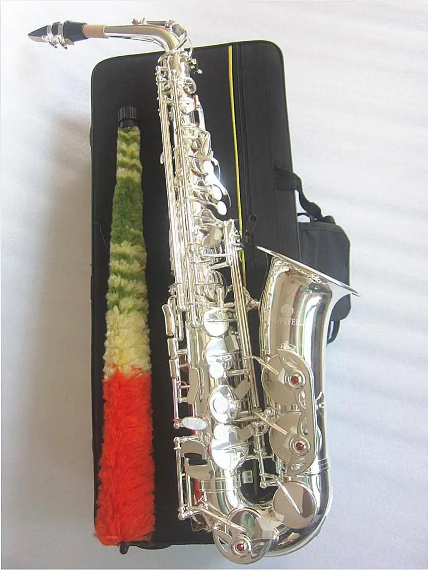 New Silvering Alto Sax Jupiter JAS-700Q Saxophone Eb Flat Musical