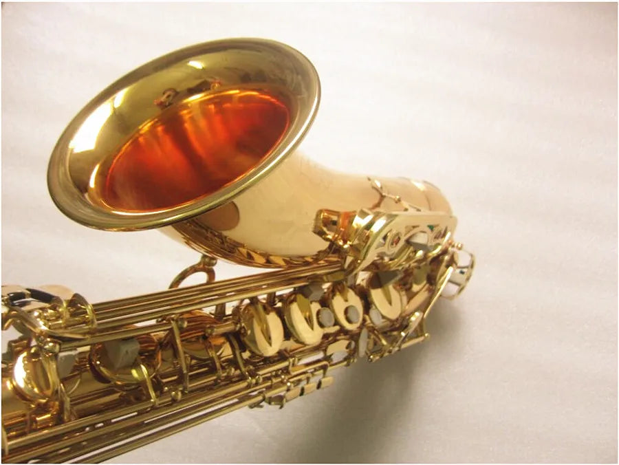 New Tenor Saxophone Bb Gold Brass B Flat Sax Tenor Professional