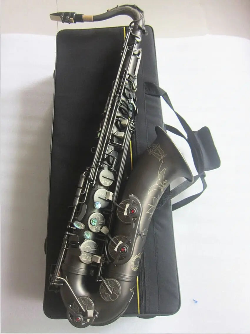 New Tenor saxophone High-quality Matt Black Musical instrument