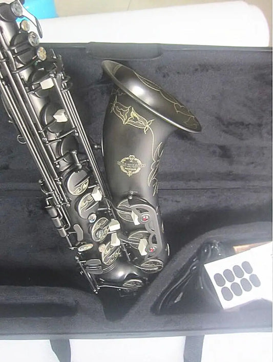 Tenor Saxophone Japan Suzuki Bb Flat Sax Matt Black Musical instrument