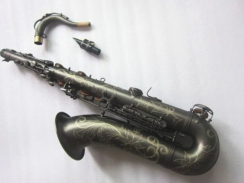 New Tenor saxophone High-quality Matt Black Musical instrument