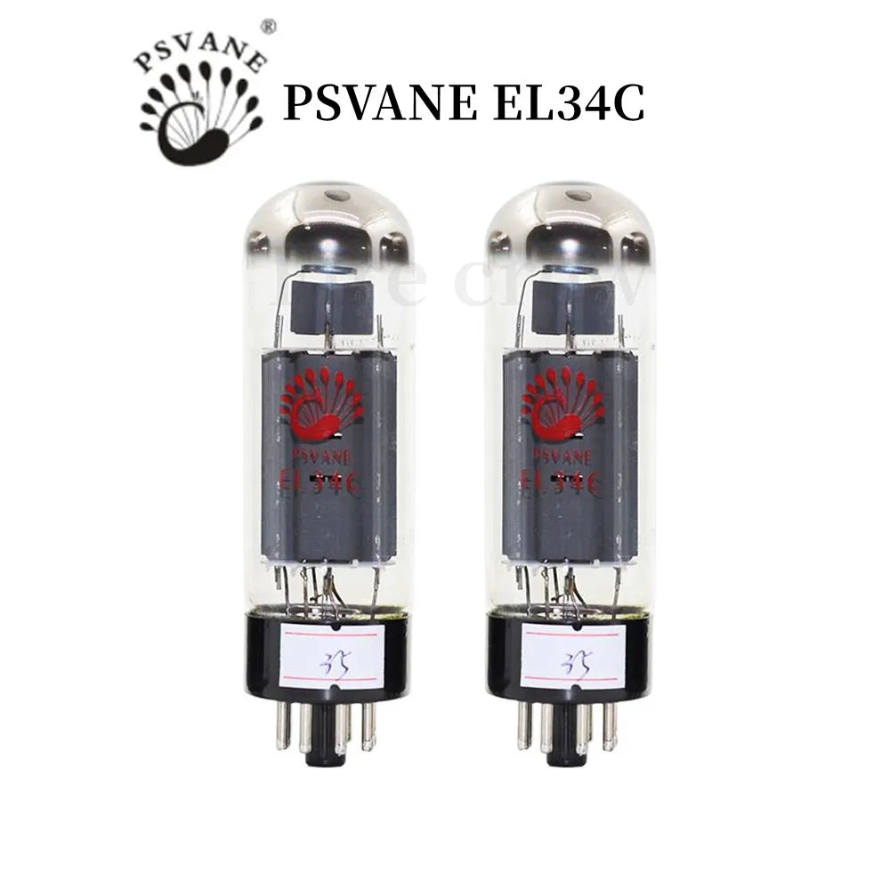 Fire Crew PSVANE EL34C VacuumTube Audio Valve Replaces 5881 6L6G 6CA7 KT77 EL34 Tube Amplifier HIFI Audio Amplifier Matched Quad