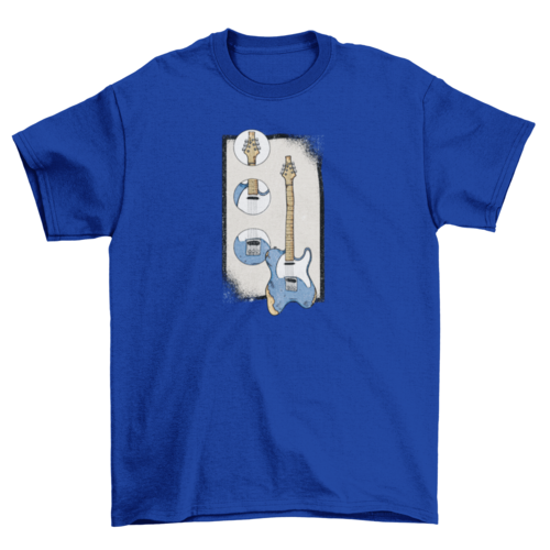 Electric Guitar Pieces T-Shirt