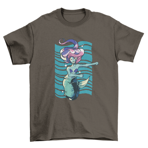 Dancing Siren T-Shirt Design