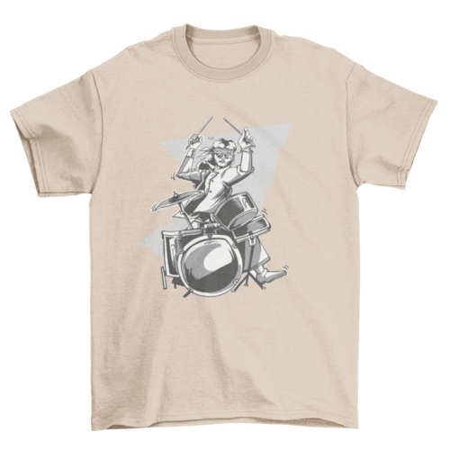 Hippie Drummer T-shirt