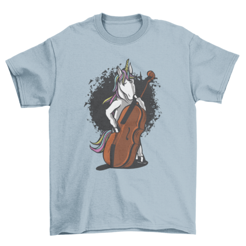 Unicorn cello t-shirt