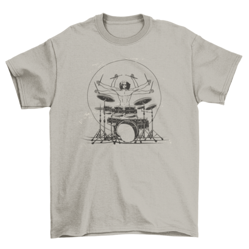 Drummer playing t-shirt