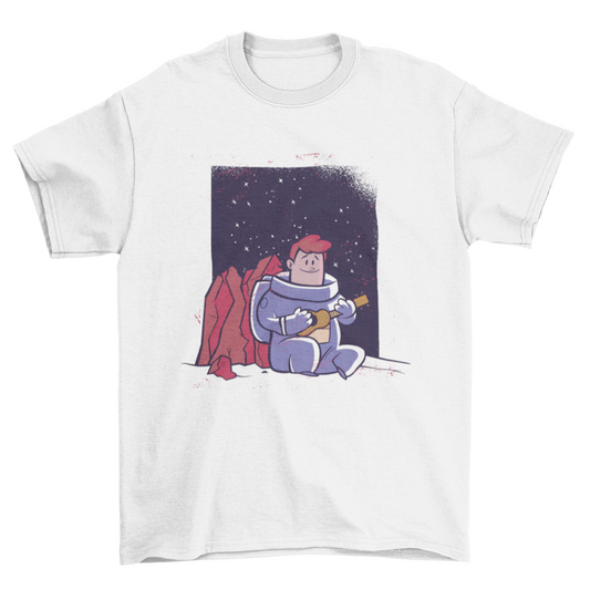 Ukelele Astronaut T-shirt