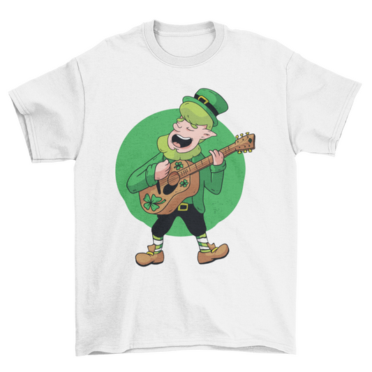 Leprechaun Guitarrist T-shirt