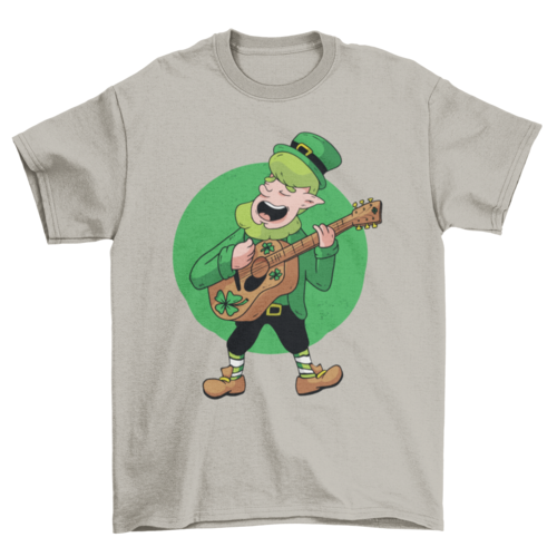 Leprechaun Guitarrist T-shirt