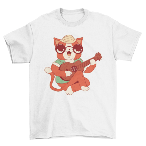 Ukelele Cat T-shirt