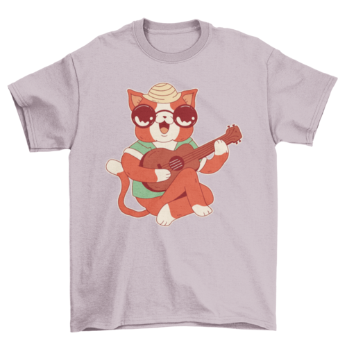 Ukelele Cat T-shirt