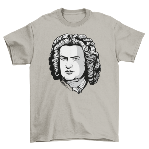 Bach Portrait T-shirt