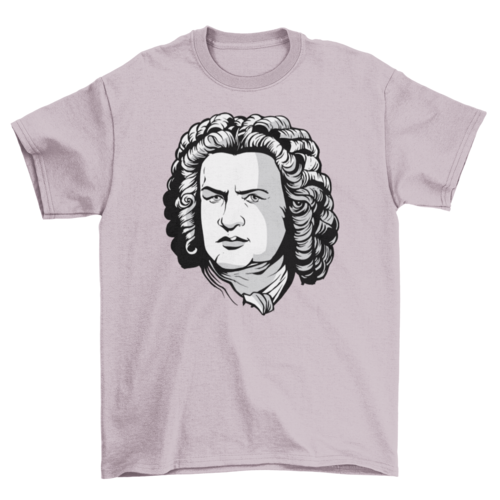 Bach Portrait T-shirt